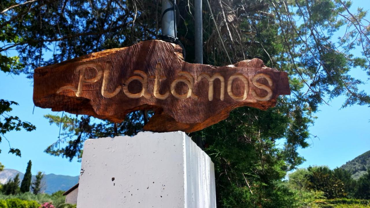 Villa Platanos Vassiliki Esterno foto